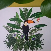 Mi proyecto del curso: Ilustración floral con gouache. Digital Illustration, Botanical Illustration, and Gouache Painting project by vidacolorida - 05.01.2024