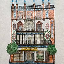 Mi proyecto del curso: Ilustración urbana en acuarela: retrata tu ciudad . % alvaromonguia tarafından hazırlanan Tablo, Çizim, Sulubo, a Resim, Mimari İllüstras, Ve on projesi - 08.08.2024
