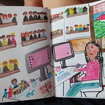 Mi proyecto del curso: Sketchbook para explorar tu estilo de dibujo. Un proyecto de Ilustración tradicional, Bocetado, Creatividad, Dibujo, Pintura a la acuarela, Sketchbook y Pintura gouache de Desirée Lara - 08.08.2024