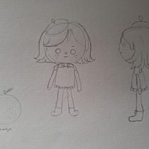Mi proyecto del curso: Creación de personajes kawaii en 3D con Blender Ein Projekt aus dem Bereich Traditionelle Illustration, Design von Figuren, Digitale Illustration, 3-D-Modellierung und Manga von Eylin García - 27.07.2024