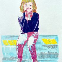 Mon projet du cours : Paysages : approche par le carnet de dessin et la couleur. Un progetto di Bozzetti, Creatività, Disegno a matita, Disegno e Sketchbook di Jeanne Macheret - 09.08.2024