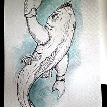 Mein Abschlussprojekt für den Kurs: Tägliches Sketching für kreative Inspiration. Traditional illustration, Sketching, Creativit, Drawing, and Sketchbook project by katsch - 08.09.2024