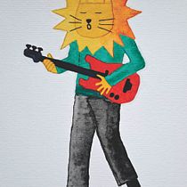 Meu projeto do curso: Ilustração de personagens imaginários com aquarela. Character Design, Painting, Drawing, Watercolor Painting, and Children's Illustration project by Lorena Dutra - 08.24.2024