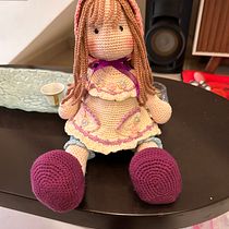 Mi proyecto del curso: Elaboración de muñecas amigurumi románticas. Arts, Crafts, To, Design, Fiber Arts, Crochet, Amigurumi, and Textile Design project by Gissela Miguel de Priego - 08.09.2024