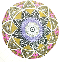 My project for course: Painting Acrylic Mandalas with Professional Techniques. Painting, Drawing, Acr, and lic Painting project by sujamuthuswamy - 08.10.2024
