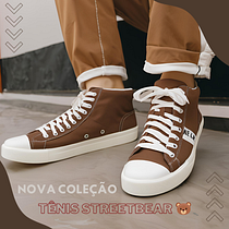 Meu projeto do curso: Copywriting: princípios da redação publicitária // Streetbear 🐻: Pisando com estilo!. Advertising, Marketing, Cop, writing, Creativit, and Content Writing project by karla.almeida1997 - 08.09.2024
