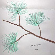 Exercises completed for: Creative Watercolor Sketching for Beginners. Un progetto di Creatività e Pittura ad acquerello di Dan Vining - 10.08.2024