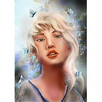 My project for course: Digital Fantasy Portraits with Photoshop. Traditional illustration, Drawing, Digital Illustration, Portrait Drawing, Digital Drawing, and Digital Painting project by Crystal Owen - 08.11.2024
