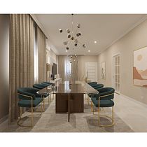 Meu projeto do curso: Design de interiores do início ao fim. Un projet de Architecture d'intérieur, Design d'intérieur, Décoration d'intérieur , et Design d'espace de McLeandro Fernando - 10.08.2024