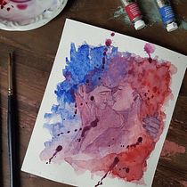 Meu projeto do curso: Técnicas modernas de aquarela. Un progetto di Illustrazione tradizionale, Belle arti, Pittura e Pittura ad acquerello di Thata OC - 11.08.2024