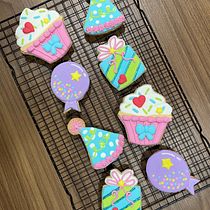 Mi proyecto del curso: Diseño de galletas de cumpleaños. Baking project by Miriam Sire - 08.11.2024