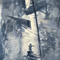 My project for course: Expressive Watercolor Painting: Create Compelling Illustrations. Un proyecto de Bellas Artes, Pintura y Pintura a la acuarela de Rocio Santiago - 13.08.2024