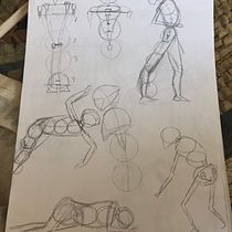 Mi proyecto del curso: Dibujo anatómico para principiantes Ein Projekt aus dem Bereich Anatomische Zeichnung von aida - 13.08.2024