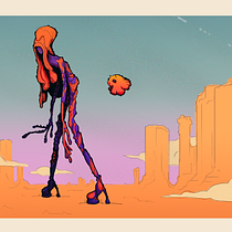 Meu projeto do curso: Concept art para design de personagens e worldbuilding Ein Projekt aus dem Bereich Traditionelle Illustration, Design von Figuren, Digitale Illustration, Concept Art, Digitale Zeichnung und Digitale Malerei von lyliamgftavora - 09.08.2024