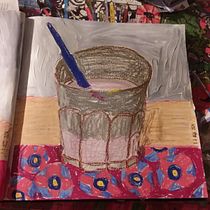 Il mio progetto del corso: Disegno creativo con pastelli ad olio. Ilustração tradicional, Artes plásticas, Desenho a lápis, e Desenho projeto de Anna Karenina - 13.08.2024