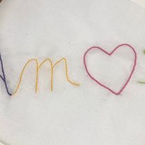 A.m.o.r.. Un projet de Broderie , et Design textile de Celia del Pilar - 14.08.2024