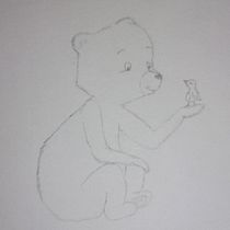 Mijn project van de cursus: Creëer dynamische dierenillustraties voor kinderverhalen. Un proyecto de Diseño de personajes, Dibujo a lápiz, Dibujo e Ilustración infantil de jorni_jentl - 14.08.2024