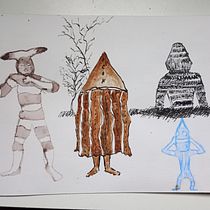 Mi proyecto del curso: Técnicas de ilustración para desbloquear tu creatividad. Projekt z dziedziny Design, Trad, c, jna ilustracja,  Sztuki piękne,  Malarstwo, Kreat, wność, Kreat, wne zabaw, z dziećmi i Sketchbook użytkownika natybrisa7 - 12.08.2024