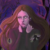 My project for course: Lighting and Color for Digital Portraits in Photoshop. Un progetto di Illustrazione tradizionale, Illustrazione digitale e Pittura digitale di Cordelia Crane - 14.08.2024