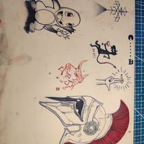Mi proyecto, Alessio Lanzilotti García . Tattoo Design project by wanderharen1234 - 08.13.2024