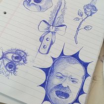 Mi proyecto del curso: Diseño de tatuajes Blackwork. Projekt z dziedziny Trad, c, jna ilustracja, Ilustracja c, frowa i Projektowanie tatuaż użytkownika Naomi Acosta - 15.08.2024