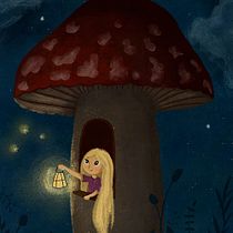 My project for course: Children’s Illustration with Procreate: Paint Magical Scenes. Digital Illustration, Children's Illustration, Digital Painting, and Picturebook project by Maggie Hristova - 08.15.2024