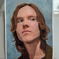 My project for course: Portrait Painting with Oil: Explore Light and Shade. Fine Arts, Painting, and Oil Painting project by brookerayner29 - 07.25.2024