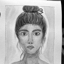 Il mio progetto del corso: Ritratto su blocco da disegno: esplora il volto umano. Sketching, Drawing, Portrait Drawing, Artistic Drawing, and Sketchbook project by Gabriella Casano - 08.17.2024