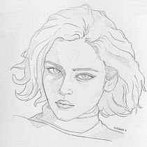 Mi proyecto del curso: Sketchbook de retrato: explora el rostro humano. Sketching, Drawing, Portrait Drawing, Artistic Drawing, and Sketchbook project by untitled004_c - 08.18.2024