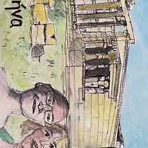 Mijn project van de cursus: Artistiek schetsen met aquarel: durf je ideeën te uiten. Ilustração tradicional, Esboçado, Criatividade, Desenho, Pintura em aquarela, e Sketchbook projeto de annet - 19.08.2024