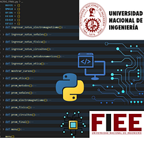 Mi proyecto del curso: Sistema de Evaluación de Notas. Projekt z dziedziny Programowanie, Tworzenie stron internetow i ch użytkownika Christian Castillo Zelada - 20.08.2024