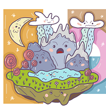 Mój projekt z kursu: Twórz świat kawaii i wywołuj radość ilustracjami. Character Design, Digital Illustration, and Manga project by Iwona - 08.18.2024
