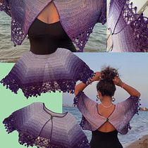 Mi proyecto del curso: Top-down: prendas a crochet de una sola pieza. Fashion Design, Fiber Arts, DIY, Crochet, and Textile Design project by paulaparraganavarro - 08.08.2024
