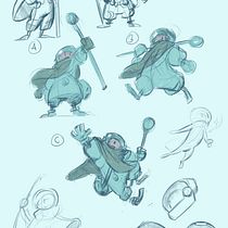 The Wanderer: Fantasy Character Design in Procreate with Nicholas Kole. Projekt z dziedziny Trad, c, jna ilustracja, Projektowanie postaci, Ilustracja c, frowa, R, sunek c, frow, Malarstwo c i frowe użytkownika draker.draws - 19.08.2024