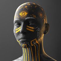 Mi proyecto del curso: Animación de retratos abstractos con Cinema 4D. 3D, Animation, 3D Animation, and 3D Modeling project by Diego Sanchez - 08.20.2024