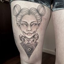Mi proyecto del curso: Técnicas de tatuaje blackwork con línea fina. Un progetto di Design di tatuaggi di Victoria Fernandez Chavez - 20.08.2024