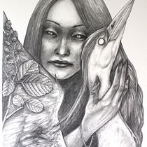 My project for course: Drawing From Imagination with Graphite and Charcoal . Traditional illustration, Fine Arts, Pencil Drawing, Drawing, Artistic Drawing, and Figure Drawing project by Laura Jeacock - 08.21.2024