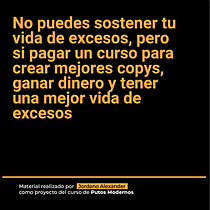 Mi proyecto del curso: Copywriting para copywriters. Un progetto di Pubblicità, Cop, writing, Stor, telling e Comunicazione di Jordano Alexander - 21.08.2024