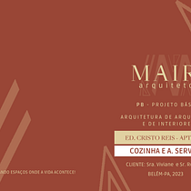 PROJETO COZINHA E ÁREA DE SERVIÇO - CRISTO REIS. Un projet de Architecture d'intérieur, Design d'intérieur, Décoration d'intérieur , et Design d'espace de lorena_fraga_ - 22.08.2024