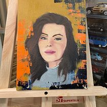 Meu projeto do curso: Retrato com pintura a óleo: explore luz e sombras. Fine Arts, Painting, Oil Painting, and Traditional illustration project by Alessandra Buffo - 08.24.2024