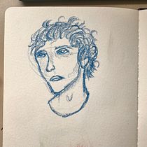 My project for course: Portrait Sketchbooking: Explore the Human Face. Sketching, Drawing, Portrait Drawing, Artistic Drawing, and Sketchbook project by cimran_dhiman96 - 08.24.2024