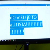 dO mEU jEITO aUTISTA . Pós-produção fotográfica, Vídeo, Edição de vídeo, e Pós-produção audiovisual projeto de Guilherme Aléssio Bonilha - 24.11.2018
