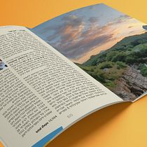 Mi proyecto del curso: Diseño de una revista profesional con Adobe InDesign. Un proyecto de Dirección de arte, Diseño editorial, Diseño gráfico, Diseño de la información y Comunicación de Yeela Ben Zvi - 18.08.2024