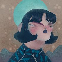 Mi proyecto del curso: Retratos de fantasía en Procreate. Un proyecto de Ilustración tradicional, Ilustración digital y Pintura digital de Mr. Sis - 26.08.2024
