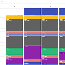 Meu projeto do curso: Organização de agenda para gestão de tempo e energia. Creative Consulting, Design Management, Marketing, Management, and Productivit project by guilhermecmo321 - 08.23.2024