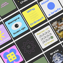 Cráneo Estudio Proyecto Final. Un progetto di Design, Br, ing, Br, identit, Graphic design, Tipografia, Design di loghi e Design tipografico di Pablo Chaves - 26.08.2024