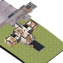 Mi proyecto del curso: Diseño y modelado arquitectónico 3D con Revit. Een project van 3D, Architectuur, Interactief ontwerp,  3D-modellering, Digitale architectuur y Architecturale visualisatie van paradas_munoz - 27.08.2024
