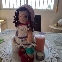 Mi proyecto del curso: Elaboración de muñecas amigurumi románticas. Arts, Crafts, To, Design, Fiber Arts, Crochet, Amigurumi, and Textile Design project by gracia_risquez - 08.28.2024