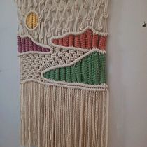 Mi proyecto del curso: Creación de tapices de macramé inspirados en la naturaleza desde cero. Un progetto di Macramè e Textile Design di alirop - 28.08.2024