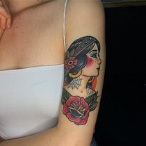 Mi proyecto del curso: Tatuaje para principiantes. Tattoo Design project by mabonaviri - 08.29.2024